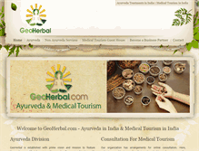 Tablet Screenshot of geoherbal.com